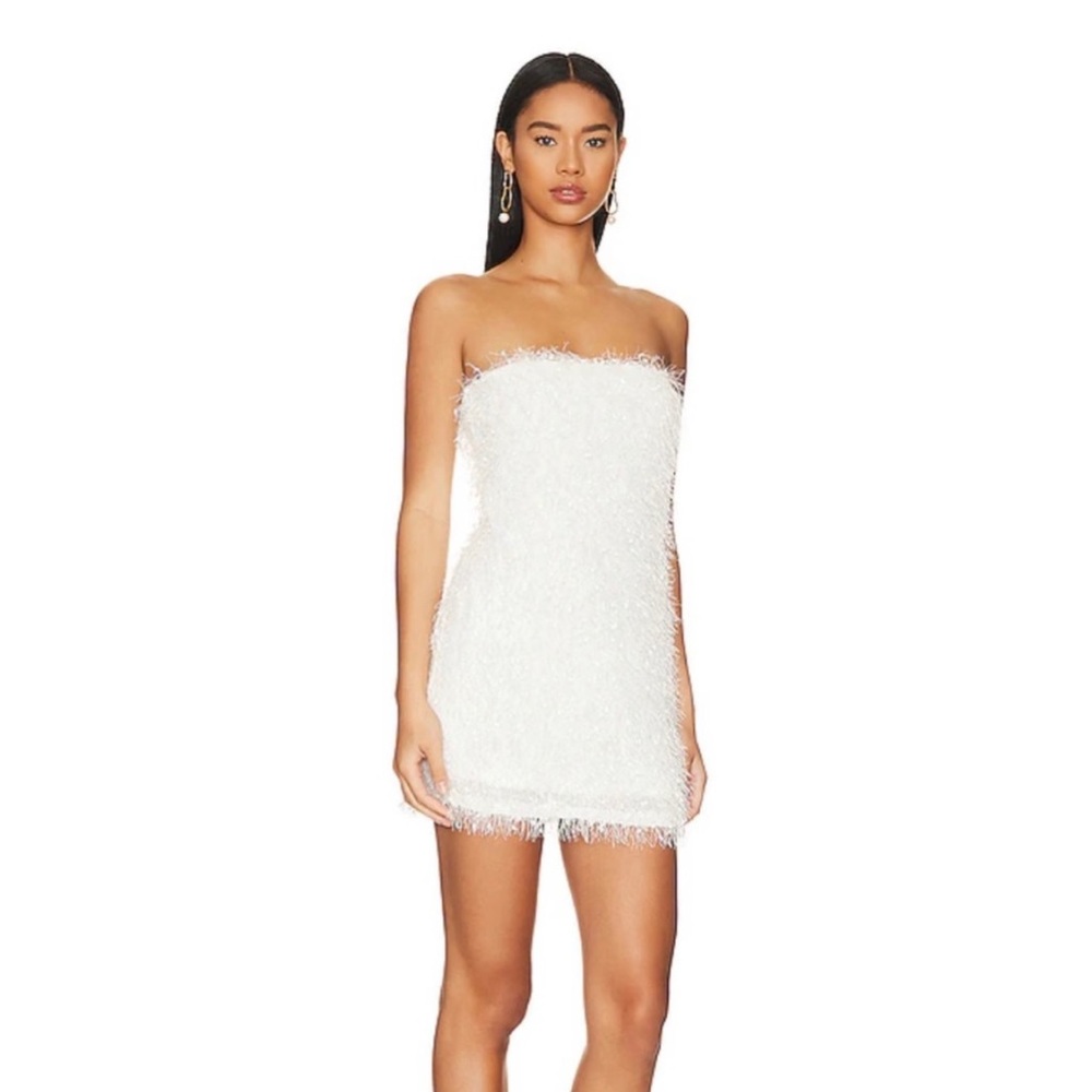 Show Me Your Mumu- Alex Tube Dress.                       Mini White Dress